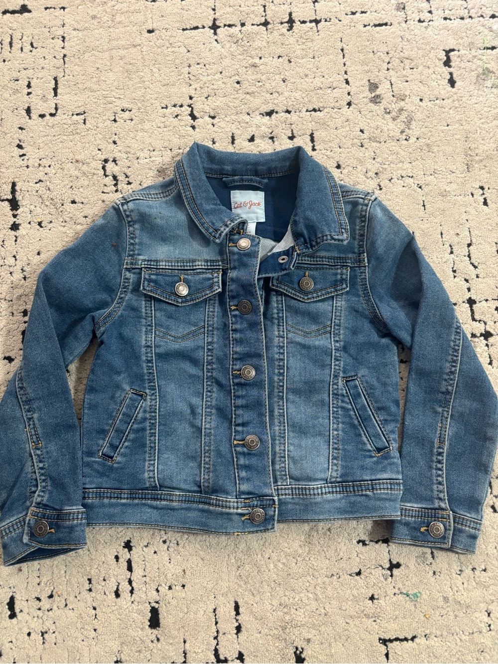 Le Top Girls Light Blue Denim Jean Jacket